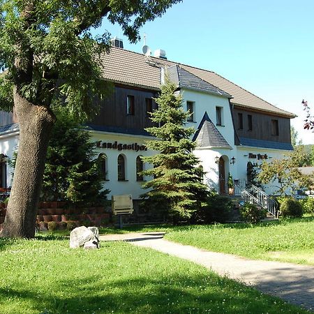 Landgasthof "Am Park" Crottendorf Exterior photo